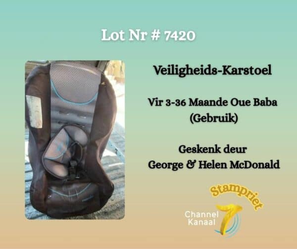 #7420 Veiligheids-karstoel