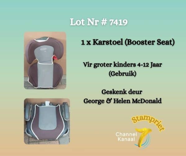 #7419 Karstoel