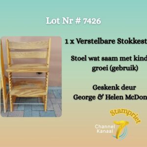#7426 Stokkestoel