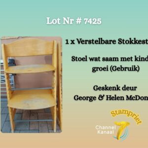 #7425 Stokkestoel