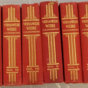 #1797 Versamelde werke van CJ Langenhoven (Gbs)