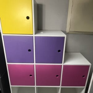 #0749 Colourful Storage unit from Cajaka Furniture: Value N$2500