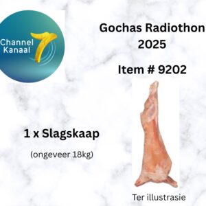 # 9202 - 1 x Skaap karkas - ongeveer 18kg