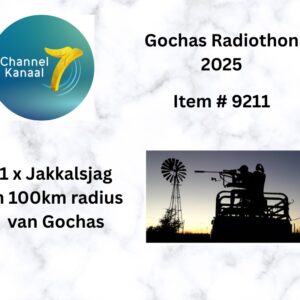 # 9211 - Jakkalsjag in 100km radius vanaf Gochas