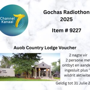 # 9227 - Auob Country Lodge Voucher