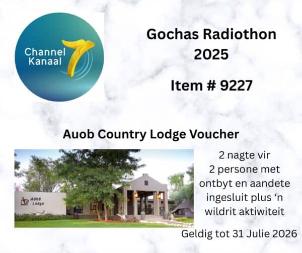 # 9227 - Auob Country Lodge Voucher