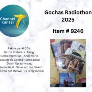 # 9246 - Pakkie van 6 CD's