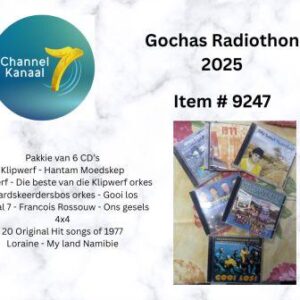# 9247 - Pakkie van 6 CD's
