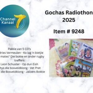 # 9248 - Pakkie van 5 CD's