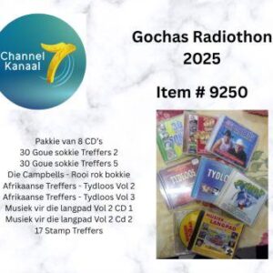 # 9250 - Pakkie van 8 CD's