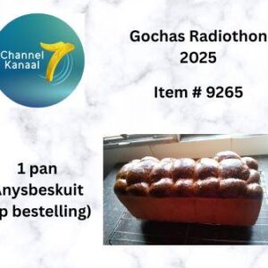 # 9265 - 1 pan Anysbeskuit - op bestelling