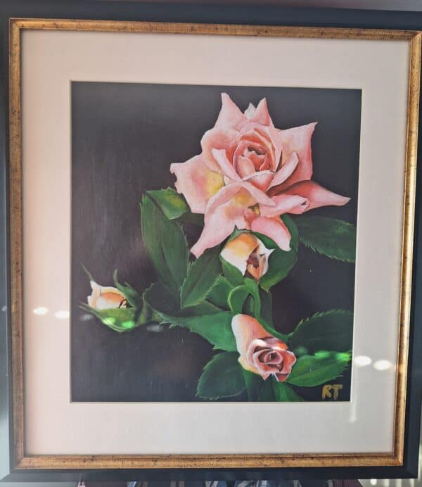 Rose skildery afdruk #6246