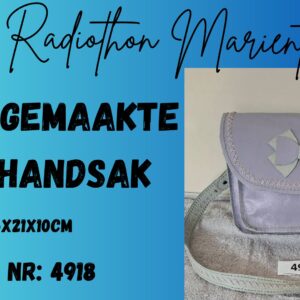 #4918 Pers Handgemaakte Leerhandsak