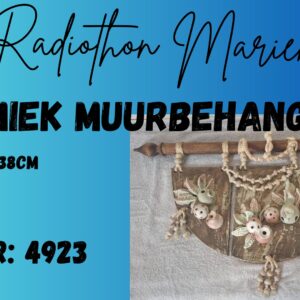 #4923 Keramiek Muurbehangsel