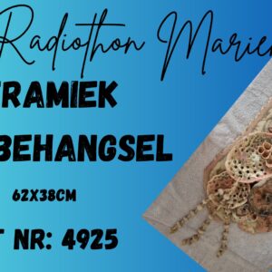 #4925 Keramiek Muurbehangsel