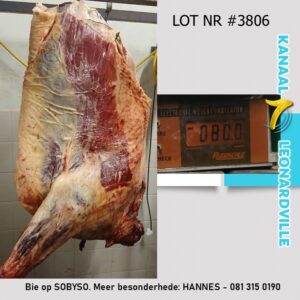 #3806 80KG VOORKWART VAN N SLAGKOEI