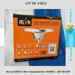 #3810 ALVA POTJIE/WOK COOKER TOP