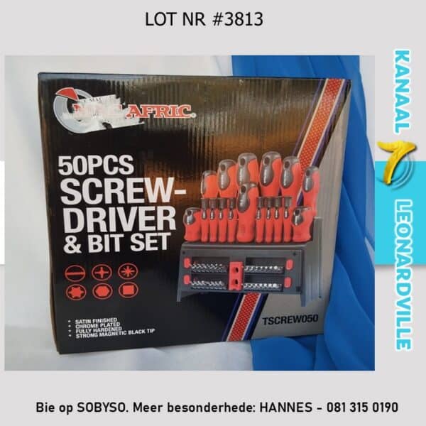 #3813 50-PCS SCREWDRIVER SET