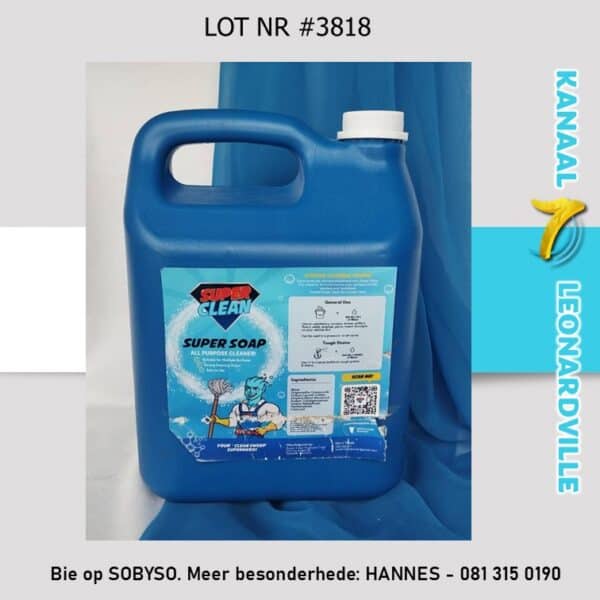 #3818 5LITER SUPER SOAP