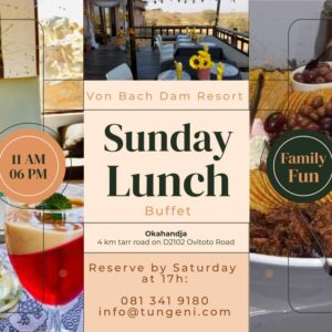 #8617 Sondag middag bufet ete vir 2
