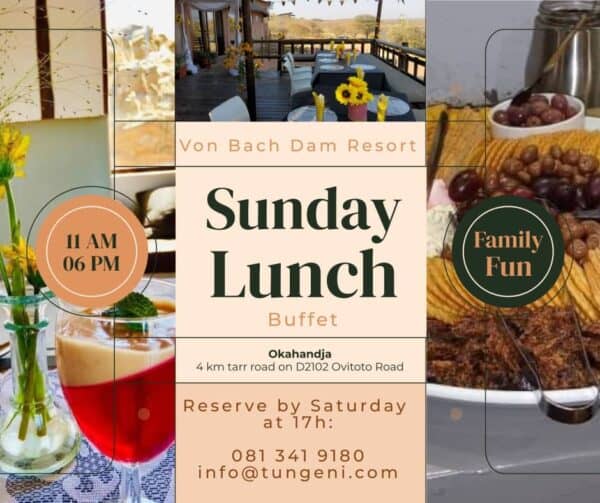 #8617 Sondag middag bufet ete vir 2