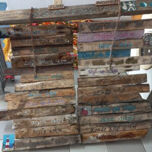 #2376 Visvangplekke Muur Behangsel