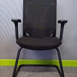 #1047 Black Orion Visitor Office Chair