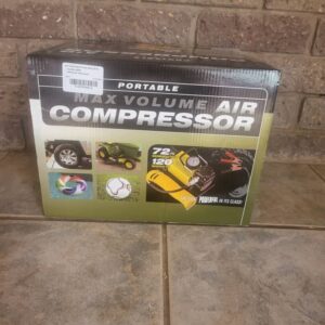 #3515 PORTABLE AIR KOMPRESSOR MAX VOLUME