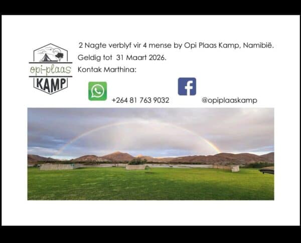 #2922 Oppiplaas kamp