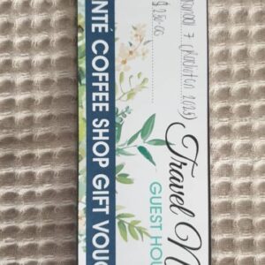 #8007 koffie bewys travel north N$250