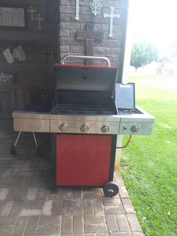 #3531  GASBRAAIER BAIE MIN GEBRUIK