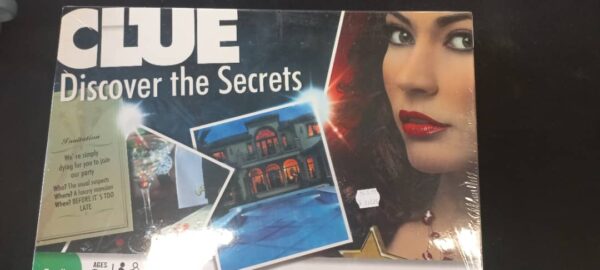 #2037 CLUE BORD SPEELETJIE