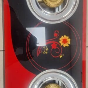 #2043 HAPPY HOME GAS STOOF 2 PLAAT