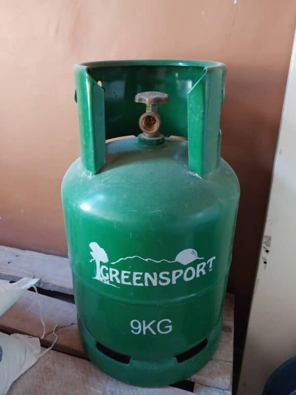 #9517 9kg Greensport gasbottel