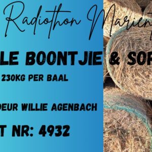 #4932 Ronde Boontjie & Sorgum Bale