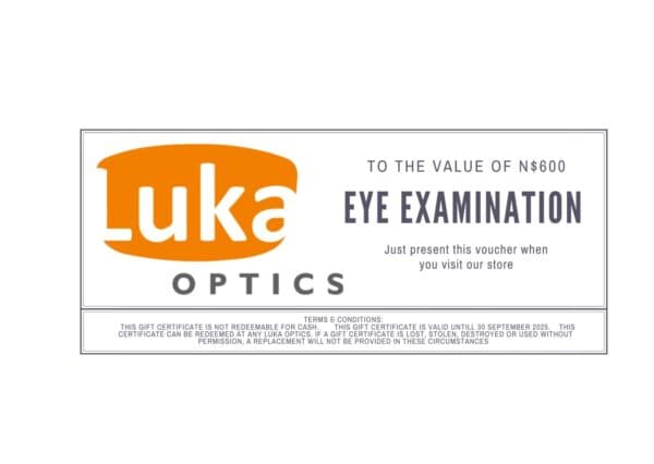 #8642 Oog toets Luka Optics