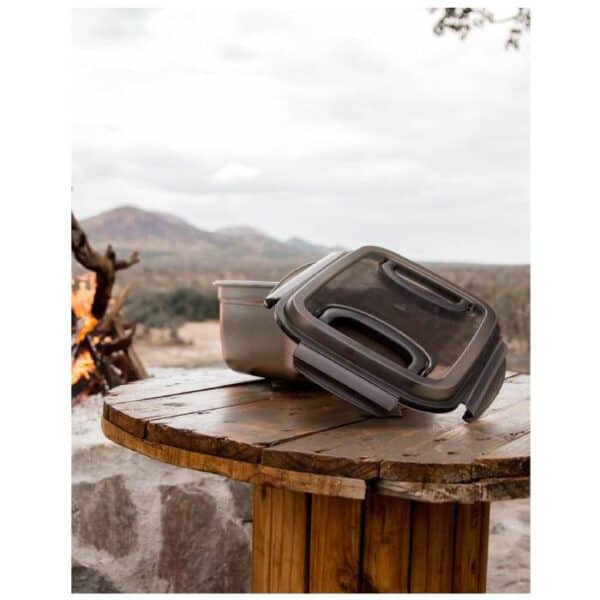 #3861 COOLLINE BRAAI BAK STAINLESS STEEL 5.5L - Image 2