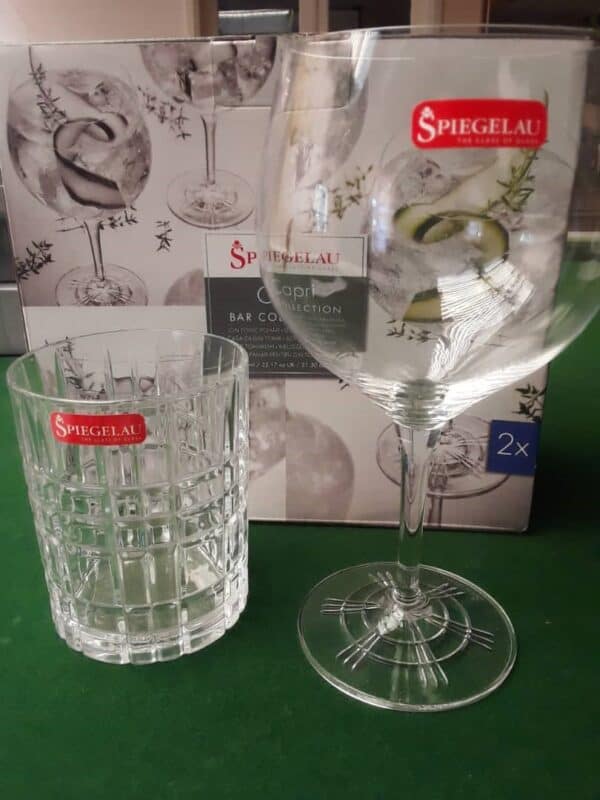 #5125 Spiegelau 2x Wyn en 2 Whiskey glase
