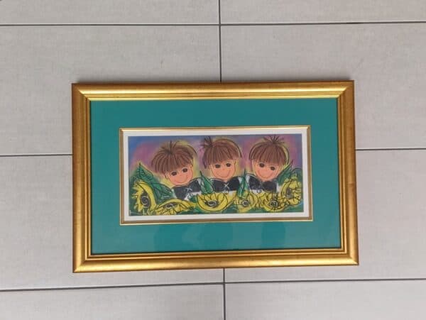 #0891 Framed artwork - Image 2