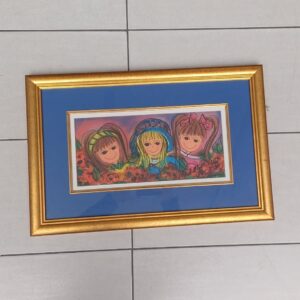 #0891 Framed artwork