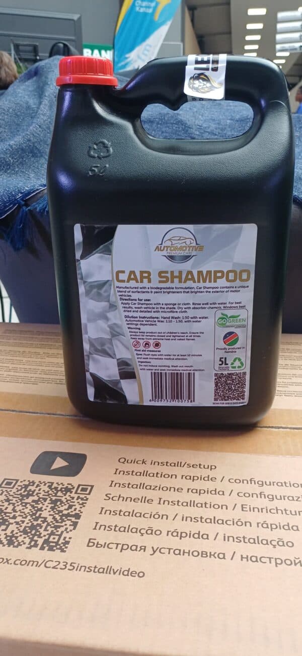 #0885 1 x 5Lt LEOJO Car Shampoo