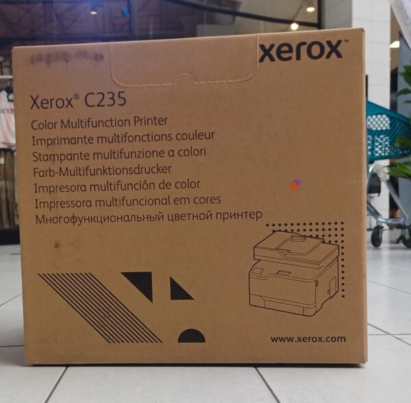 #0915 – Xerox C235 Color Multifunction Printer New – Waarde: N$20 000