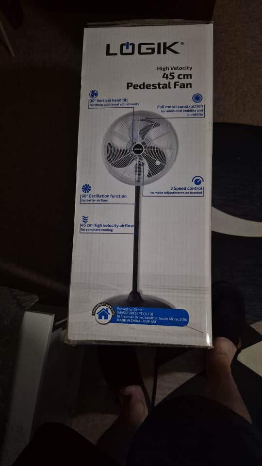 #1119 - Elektriese staan-waaier - Image 2
