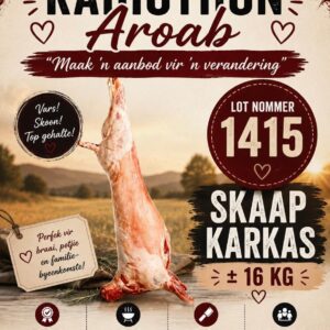 #1415 ±16kg slagskaap