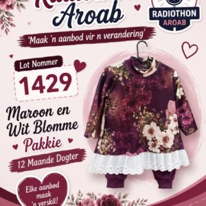 #1429 dogtertjie broekpakkie 1-2jr