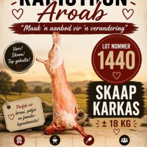 #1440 ±18kg skaapkarkas