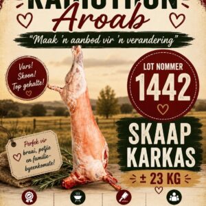 #1442 ±23kg slagskaap