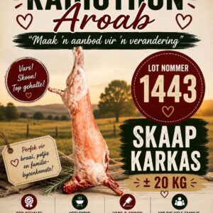 #1443 ±18-202kg slagskaap