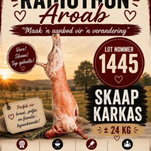 #1445 ±24kg slagskaap