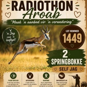 #1449 2 springbokke self jag